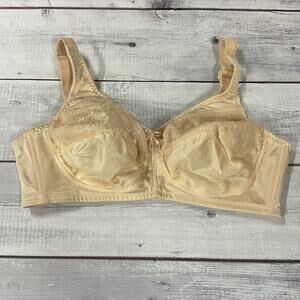 Nearly Me Mastectomy Bra Womens 40D Nude Beige Wireless #252
